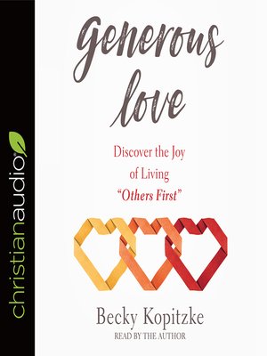 cover image of Generous Love